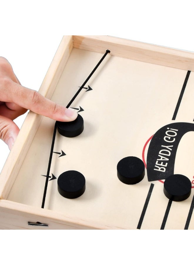 عام لعبة سلينج شوت فائقة السرعة، لعبة طاولة هوكي محمولة للصغار والكبارحجم صغير - Image 2